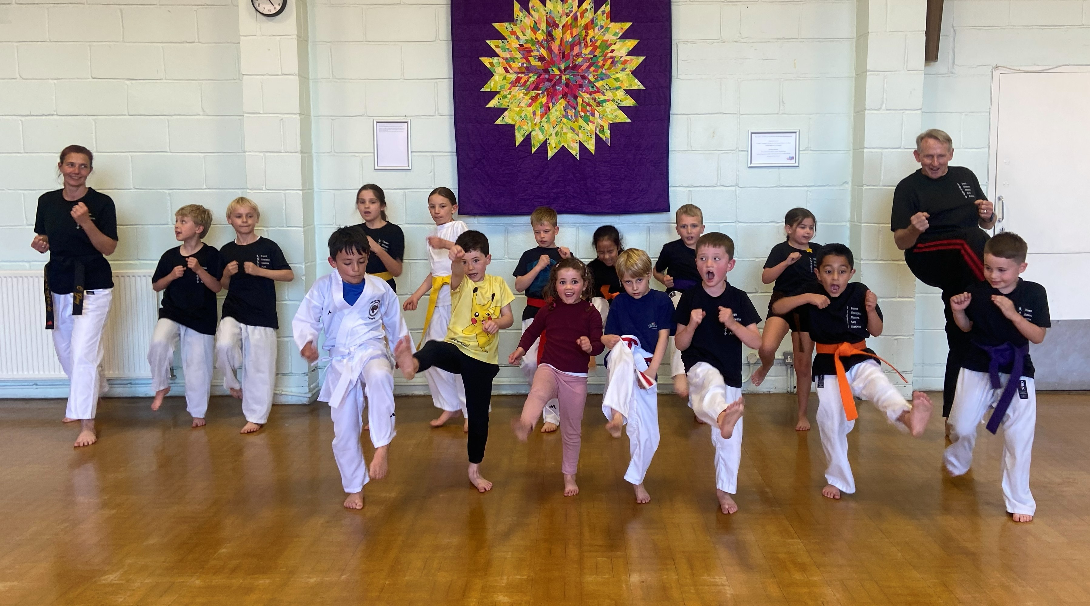 St Ives & St Leonards Karate Club — class in action